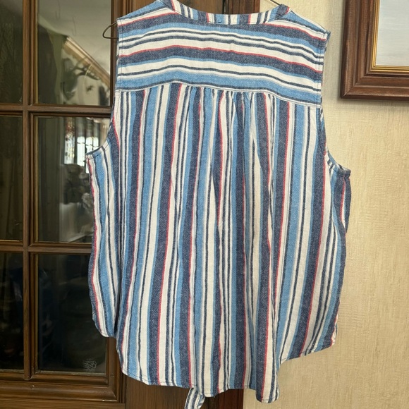 Ruby Rd Striped Sleeveless Top - Picture 4 of 6